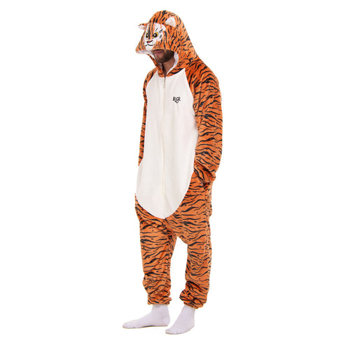 Snuggs Blanket Animal Onesie Tiger